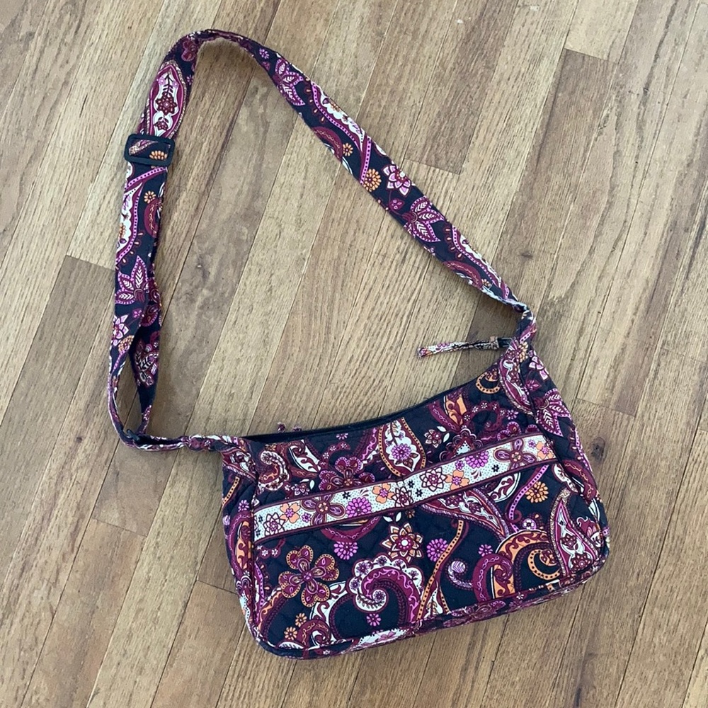 Black and purple Vera Bradley Bag